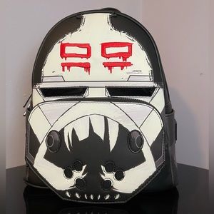 Loungefly Star Wars the Bad Batch Wrecker mini backpack and wallet